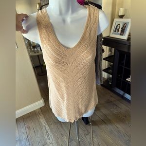 Sheer Sweater tank
